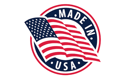 Trimology made in USA badge