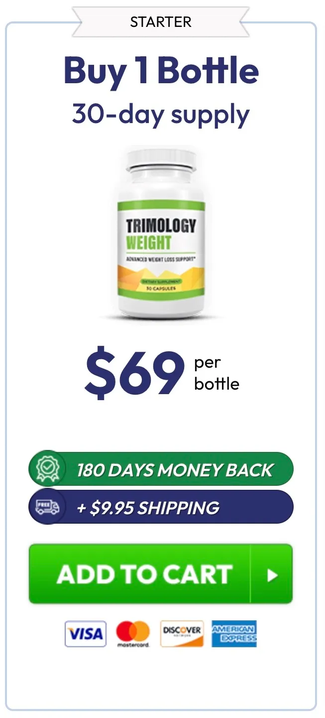 Trimology 30 day starter bottle