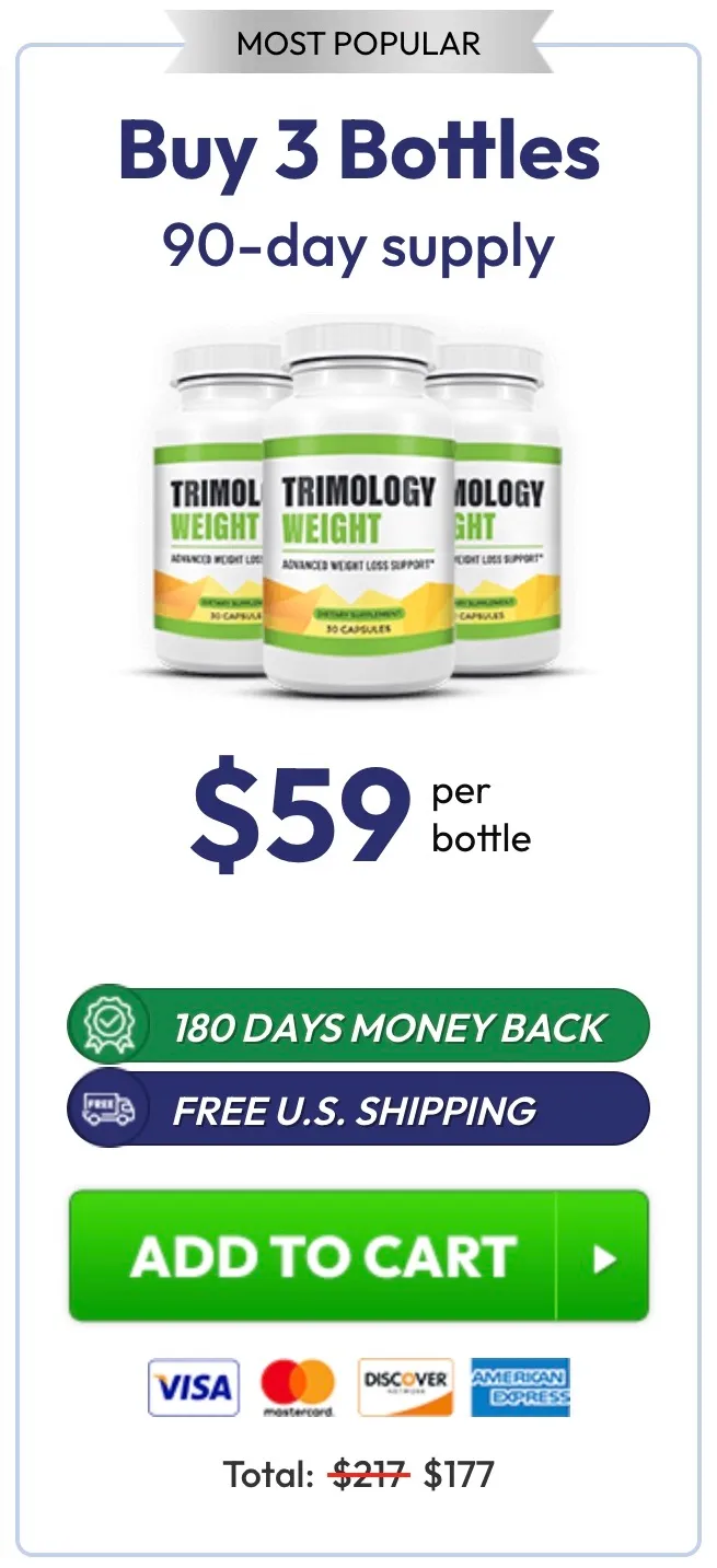 Trimology 90 day most popular pack